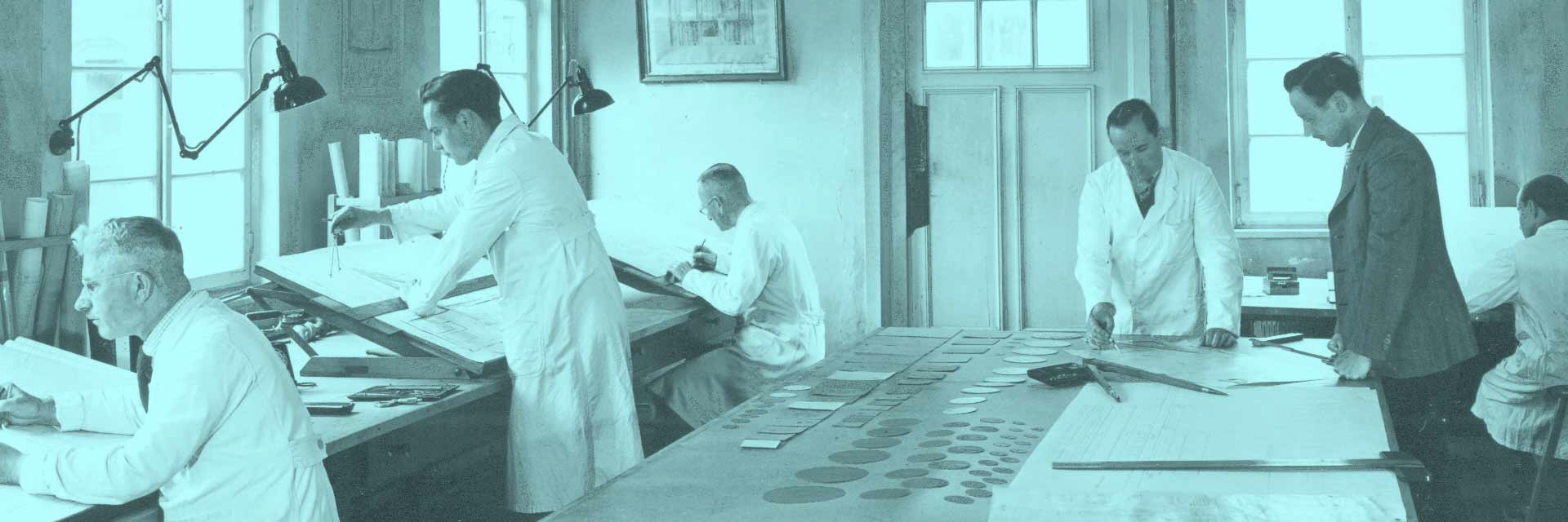 Zeichenbüro 1955